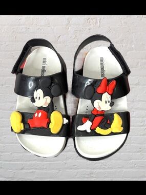 Mini Melissa X Disney Mickey & Minnie Sandals